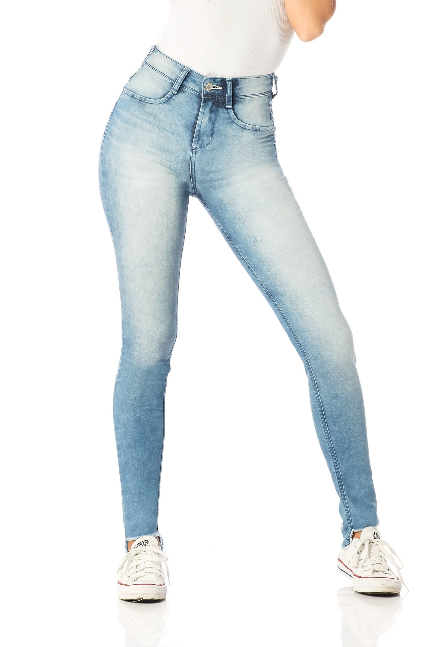 calca skinny media used dz2546 frente proxima denim zero