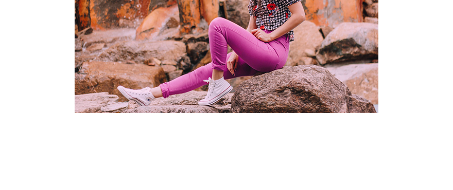 Outubro rosa: Como Usar Seu Jeans Colorido