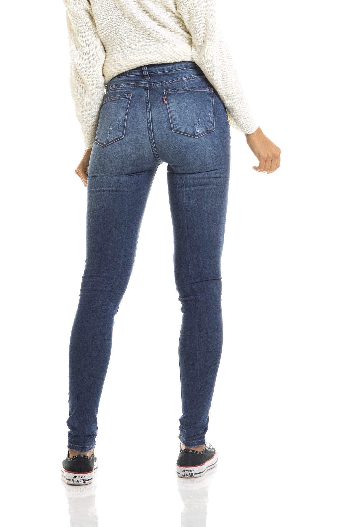 dz2656 calca skinny media costas proximo