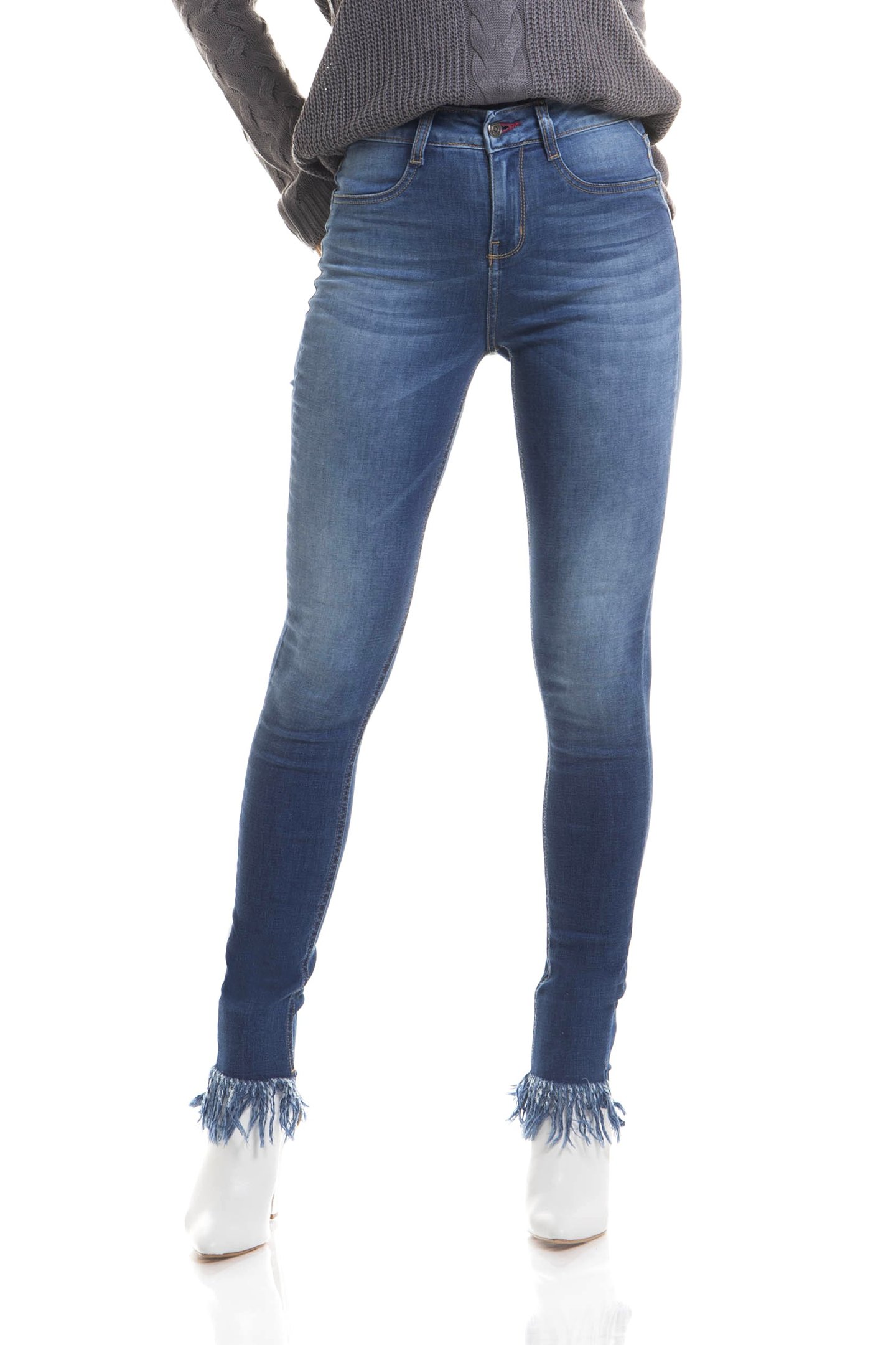 dz2659 calca skinny media frente proximo