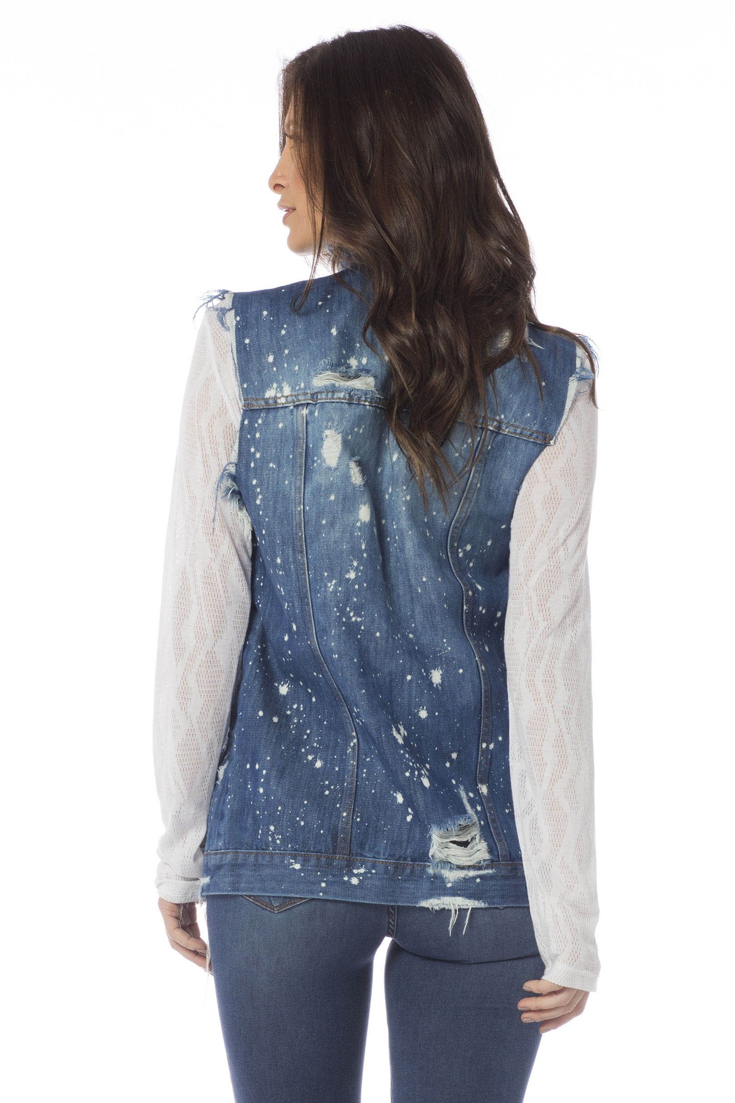 colete jeans oversize puidos dz9074 costas proximo denim zero