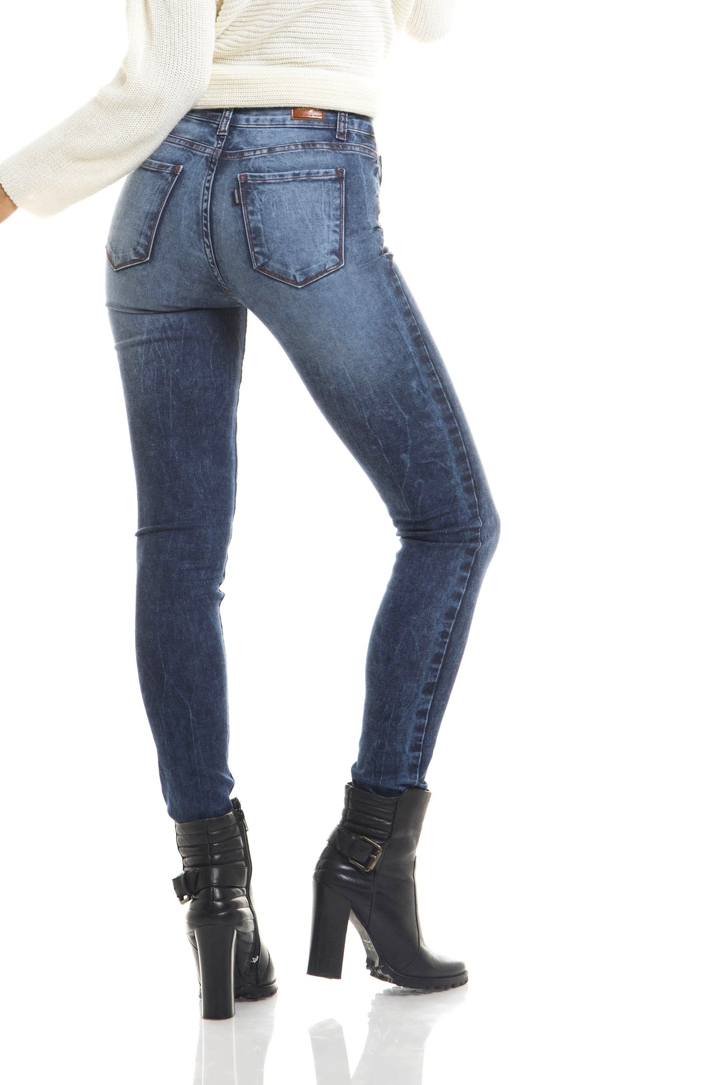 dz2678 calca skinny media costas proximo