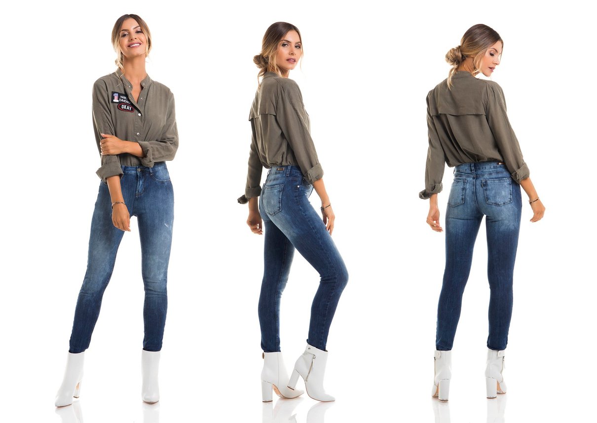 dz2677 calca skinny media tripla