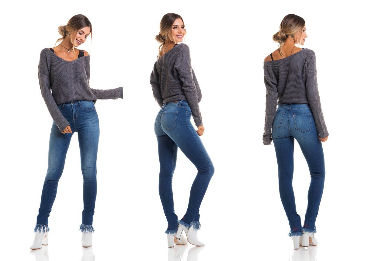 dz2659 calca skinny media tripla