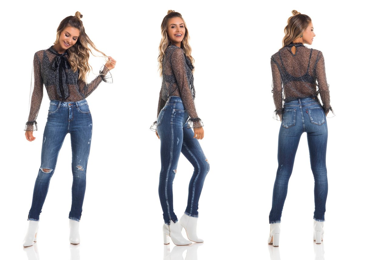 dz2666 calca skinny cigarrete media tripla