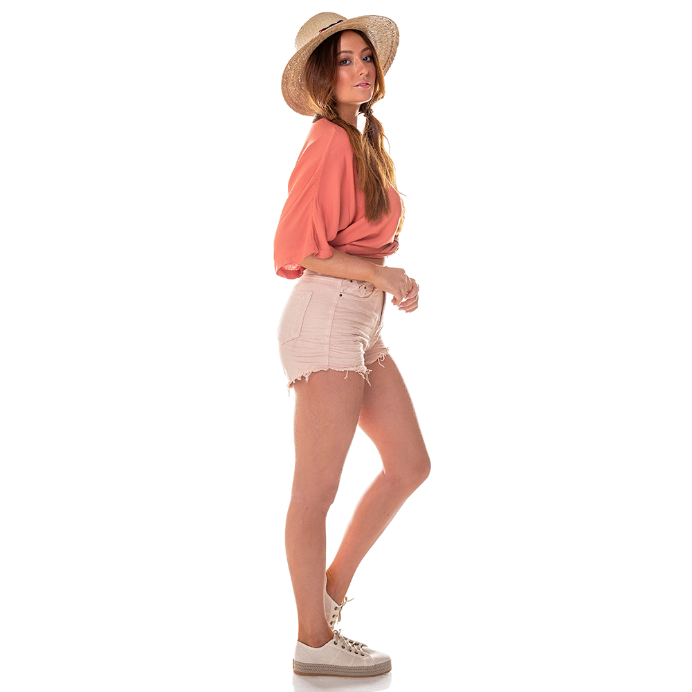 dz6215 11 natural shorts setentinha colors denim zero lateral