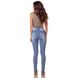 dz2742 calca skinny cintura alta recorte frontal denim zero costas