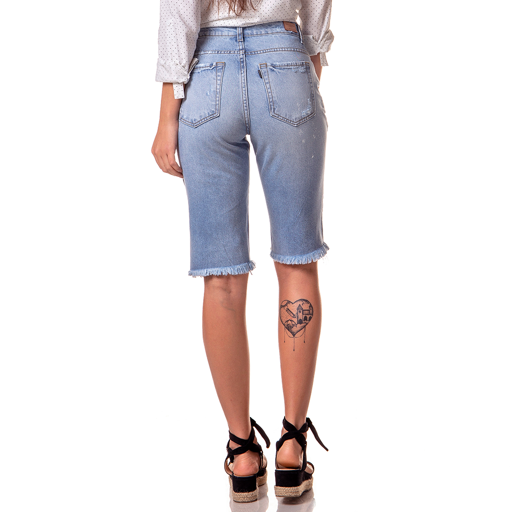 dz4020 bermuda guys com rasgos denim zero costas cortado