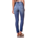 dz2752 calca skinny cigarrete cintura alta estonada denim zero costas cortada