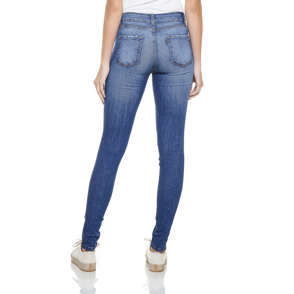 dz2767 calca skinny media zoom costas denim zero
