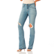 calca boot cut media jeans claro dz2482 denim zero frente cortada