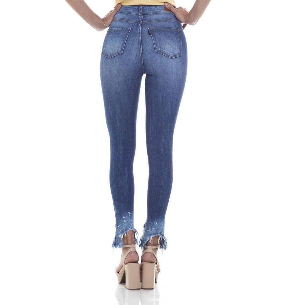 dz2815 calca skinny hot pants cigarrete zoom costas