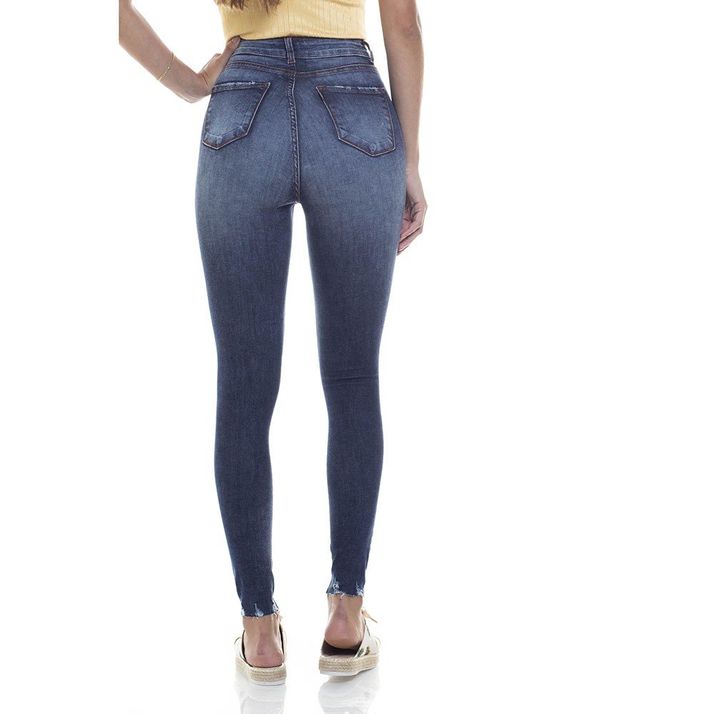 dz2831 calca skinny hot pants cigarrete zoom costas