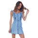 dz12084 vestido curto alca com babado zoom frente denim zero