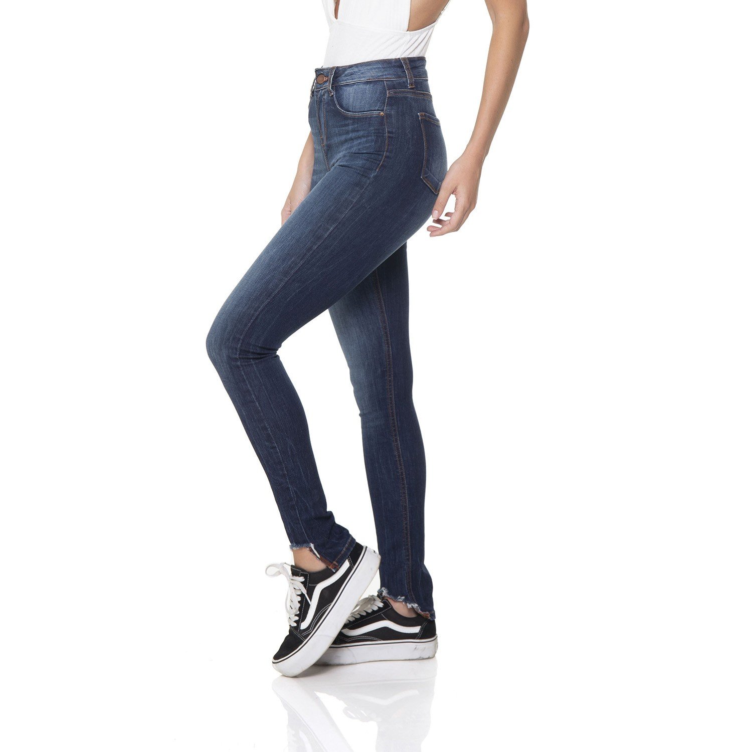 dz2836 calca jeans skinny media com bigodes denim zero lado prox