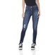 dz2849 calca jeans skinny media barra desfiada denim zero frente prox