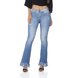 dz2896 calca jeans flare media barra desfiada denim zero frente prox