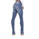 dz2915 calca new boot cut media recorte denim zero costas crop