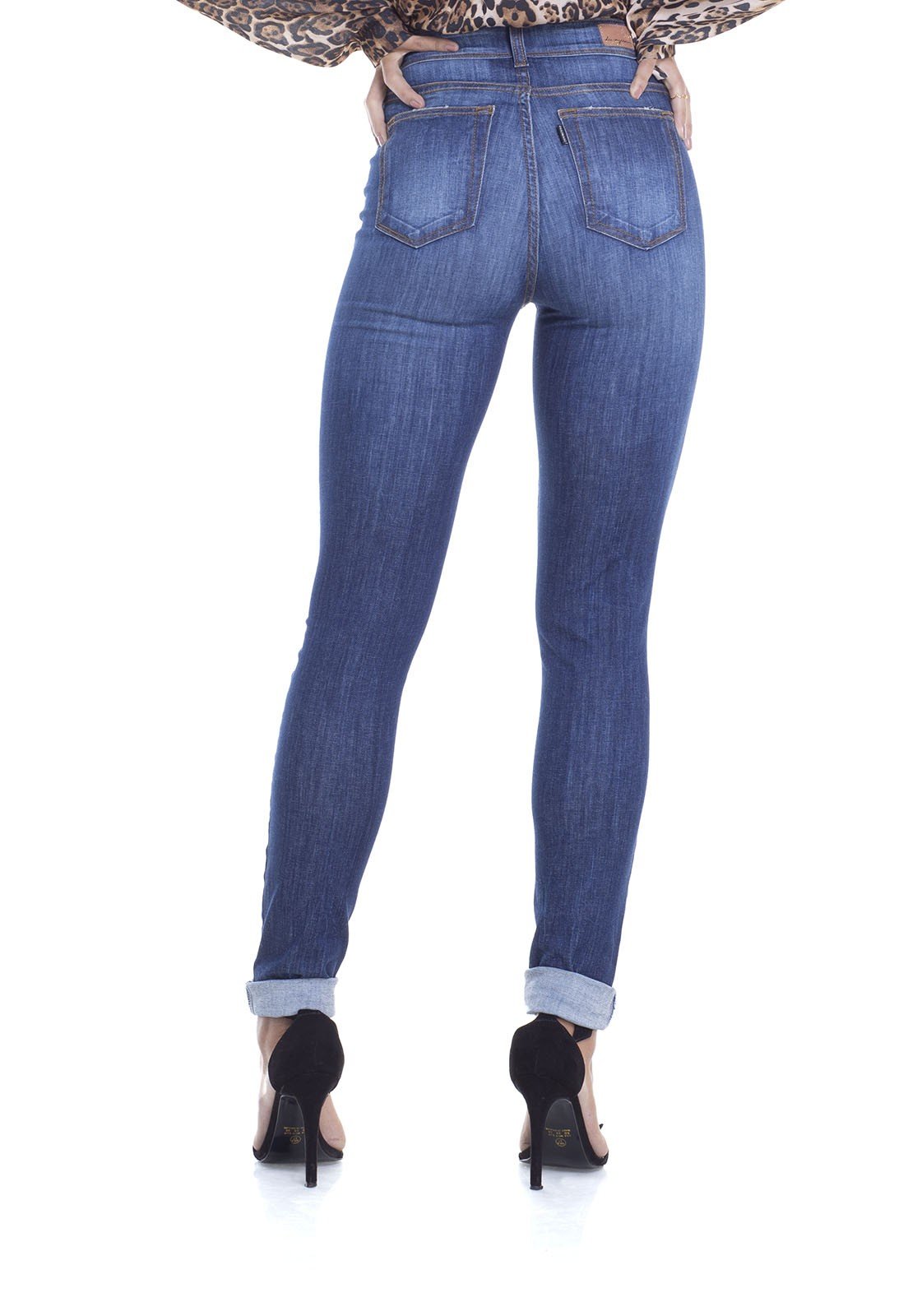 dz2899 calca skinny media denim zero costas crop