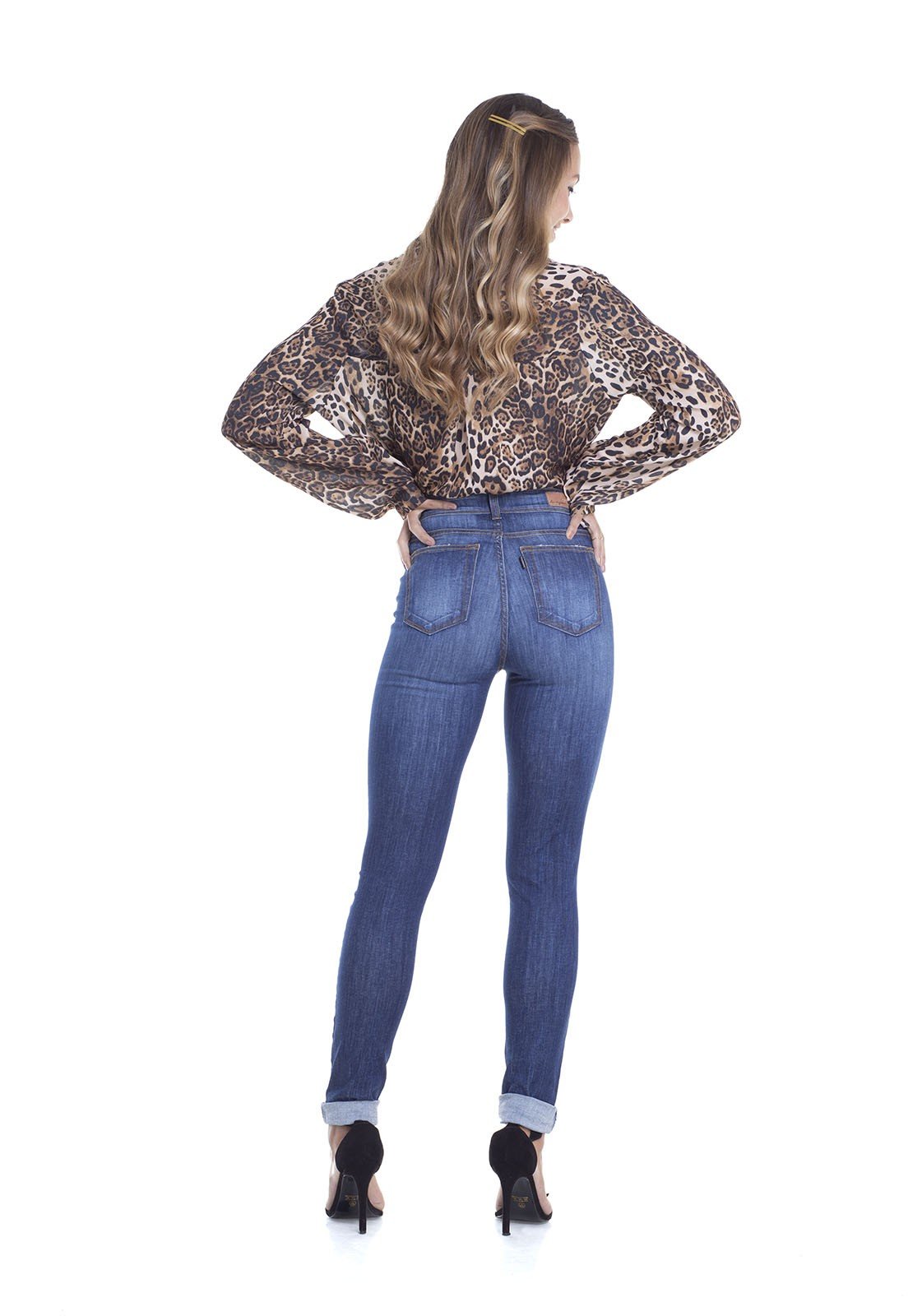 dz2899 calca skinny media denim zero costas