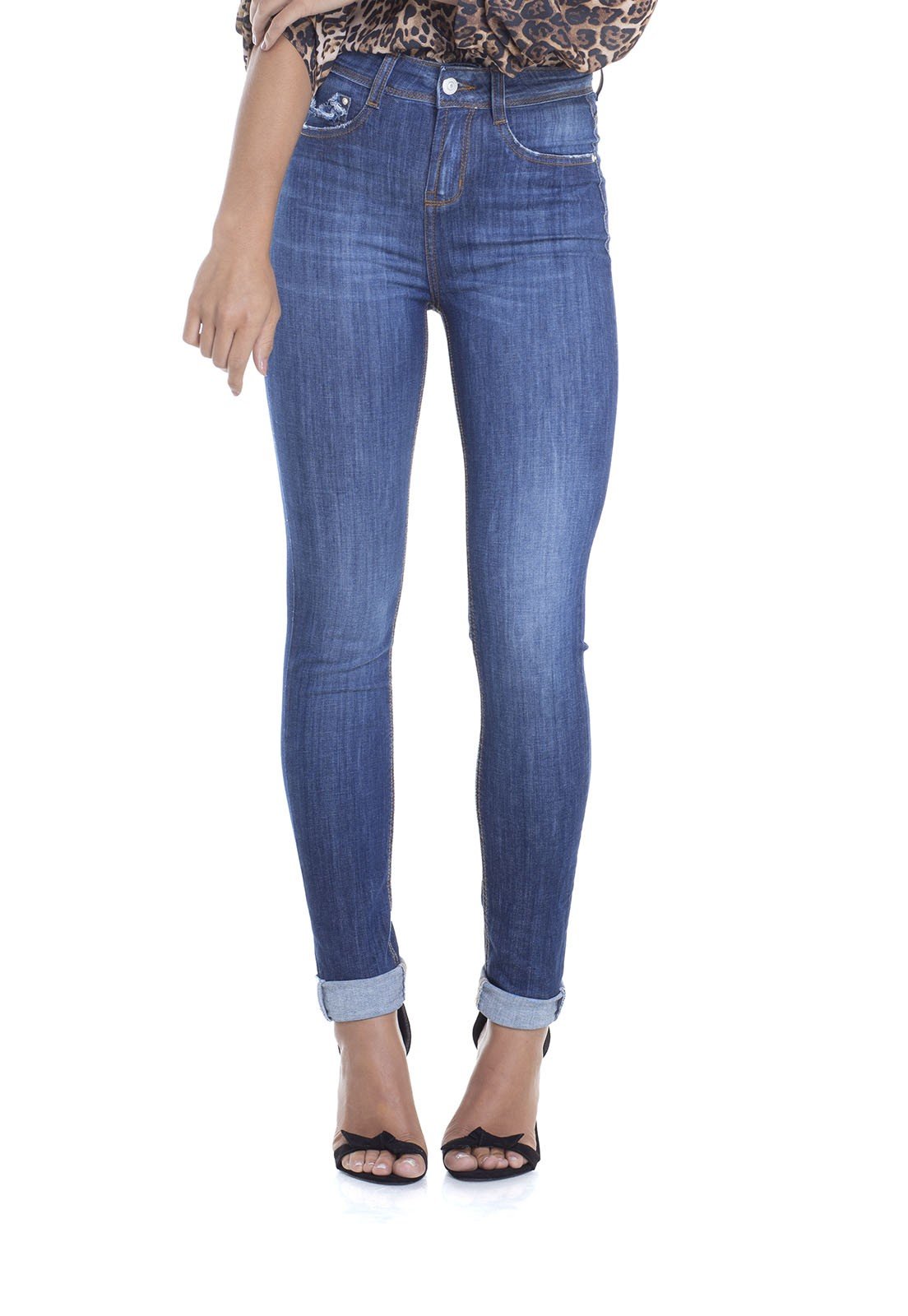 dz2899 calca skinny media denim zero frente crop