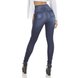 dz2918 calca jeans skinny cintura alta cigarrete com fechamento de botoes costas prox denim zero