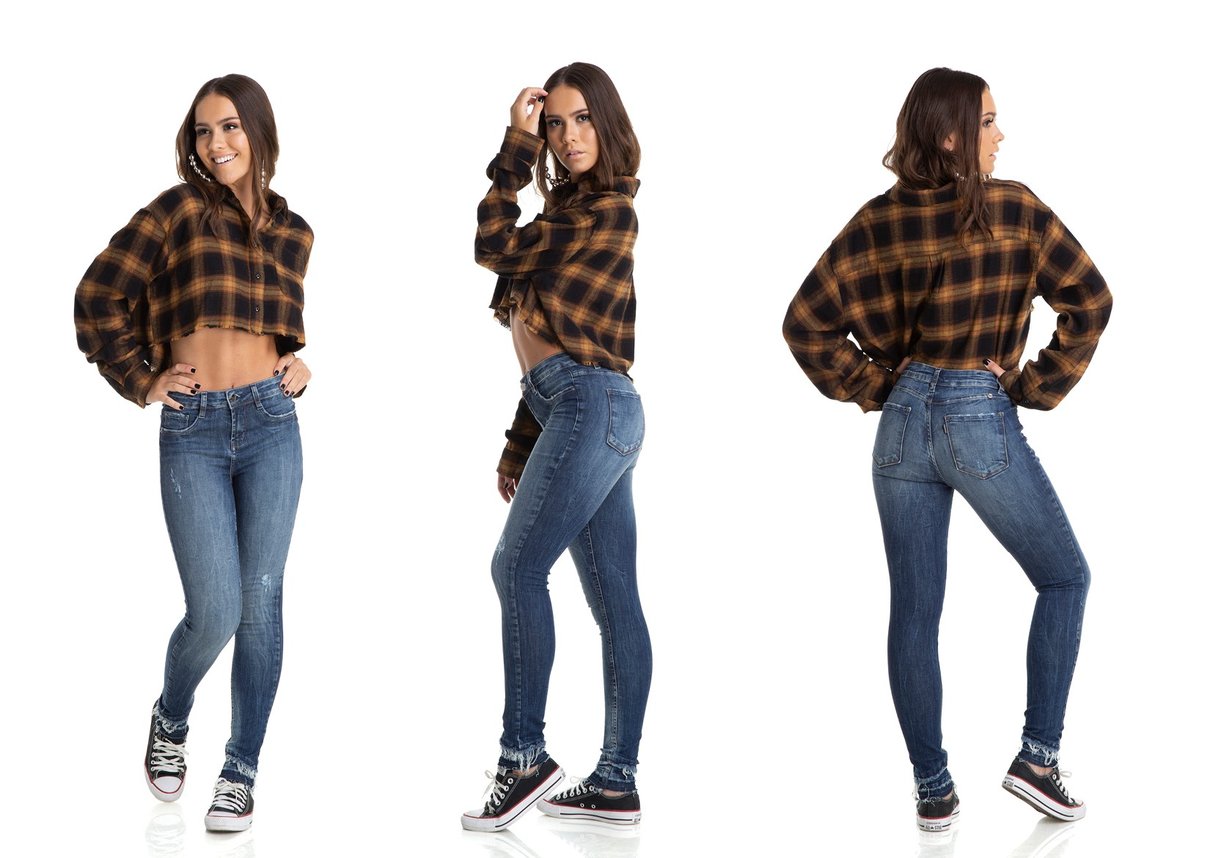 dz2878 calca skinny cigarrete media barra dupla denim zero trio