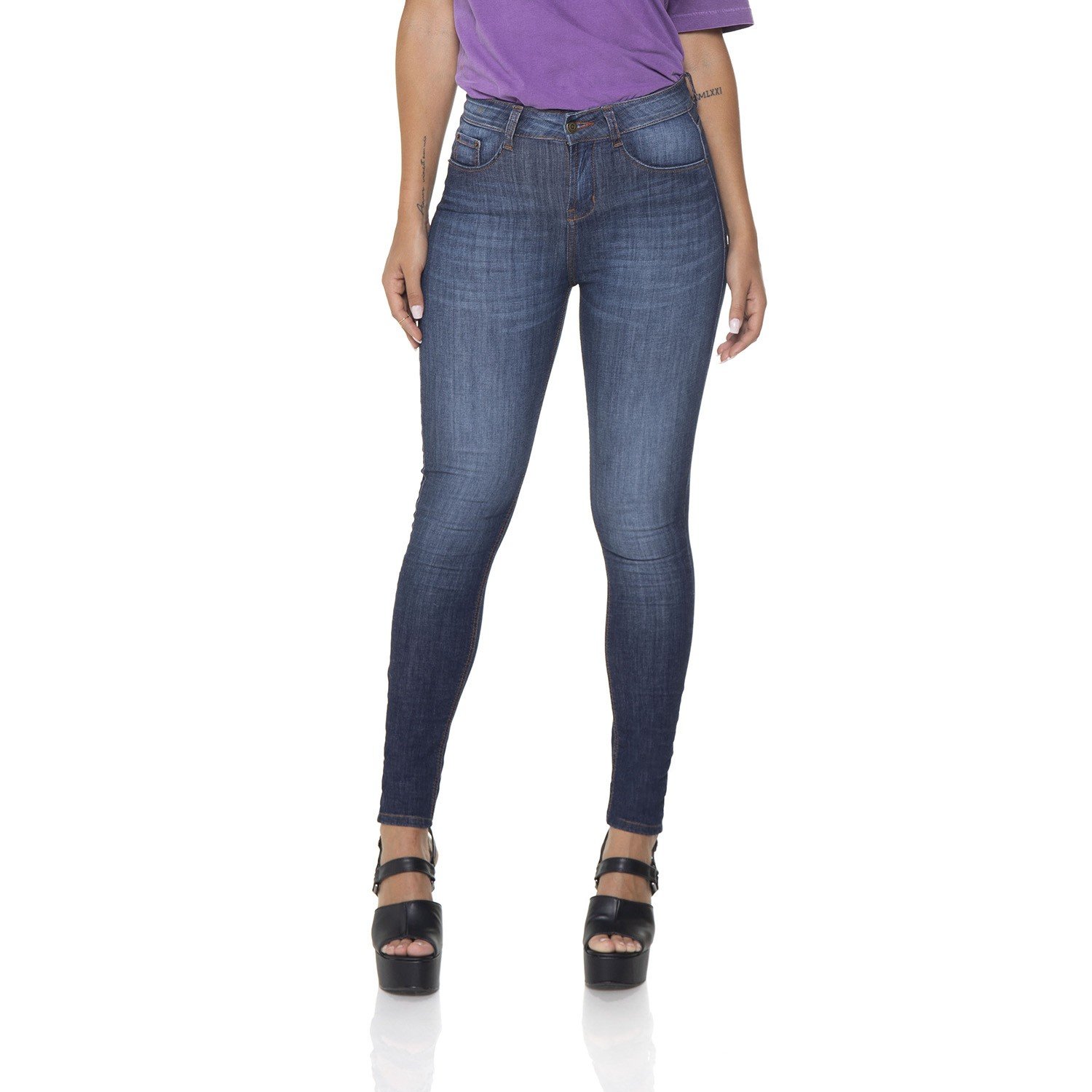dz2612 12 calca jeans skinny media classica denim zero frente prox