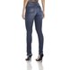 dz2969 calca skinny media ziper frontal costas crop denim zero