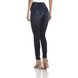 dz2971 calca skinny media cigarrete 5 botoes costas crop denim zero