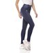 dz3065 calca jeans skinny cintura alta hot pants cigarrete denim zero lado prox