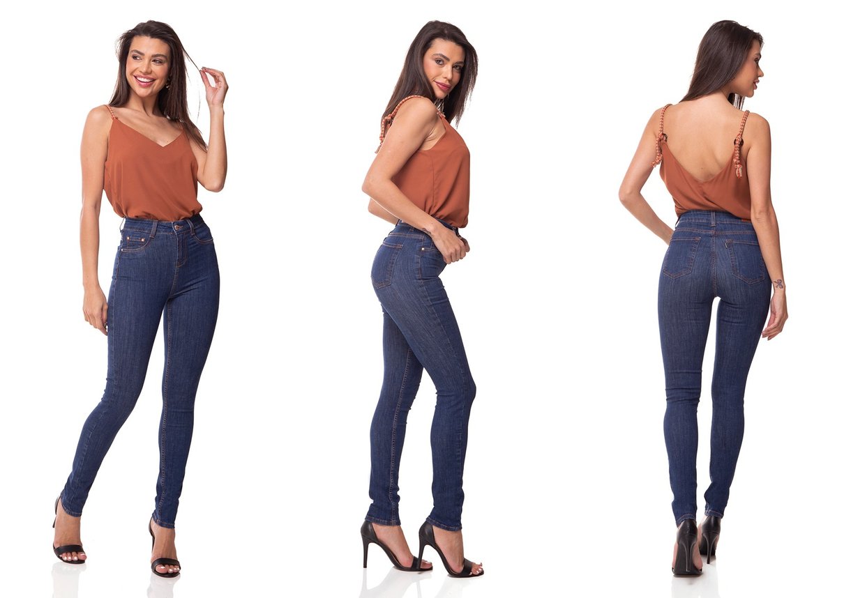dz3070b calca jeans skinny media cigarrete jeans medio denim zero tripla