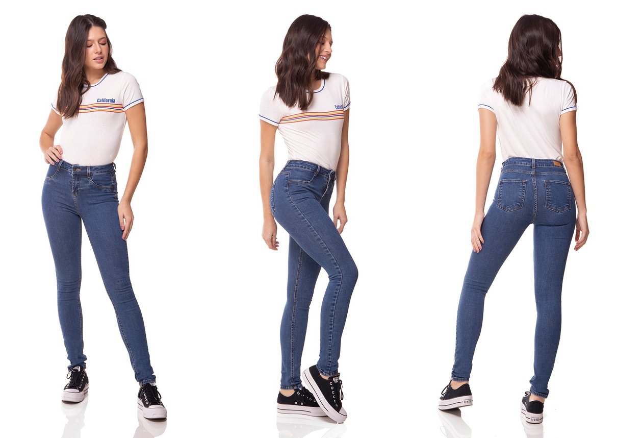 dz3071 a calca jeans skinny media jens medio denim zero tripla