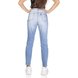 dz3067 calca jeans feminina mom fit com rasgo denim zero costas prox