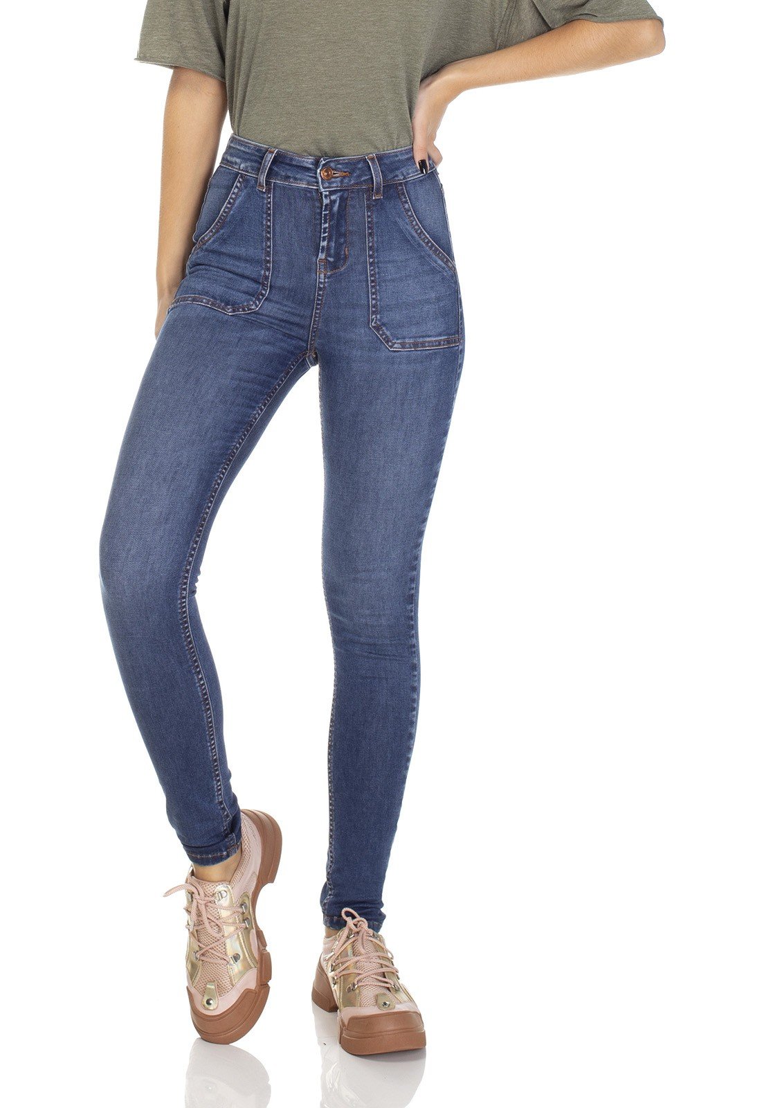 dz3082 calca jeans skinny media com bolso sobreposto denim zero frente 02 prox