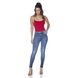 dz3088 calca jeans feminina skinny media denim zero frente