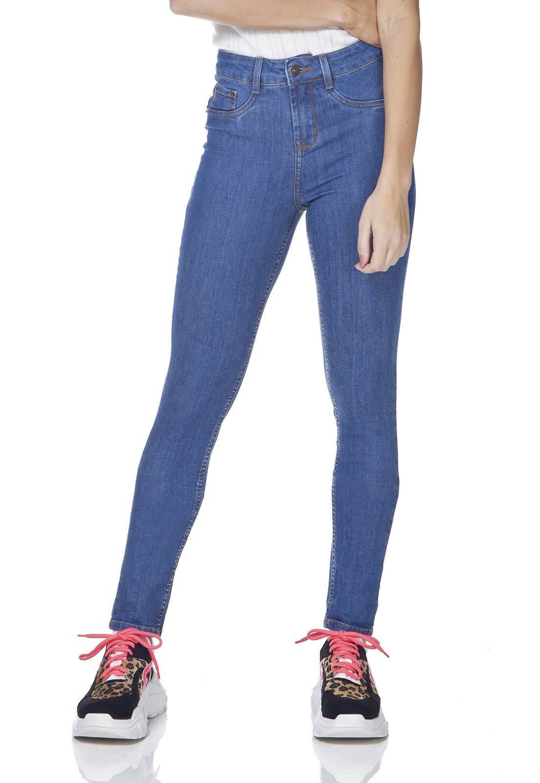 dz3166 calca jeans skinny media denim zero frente prox