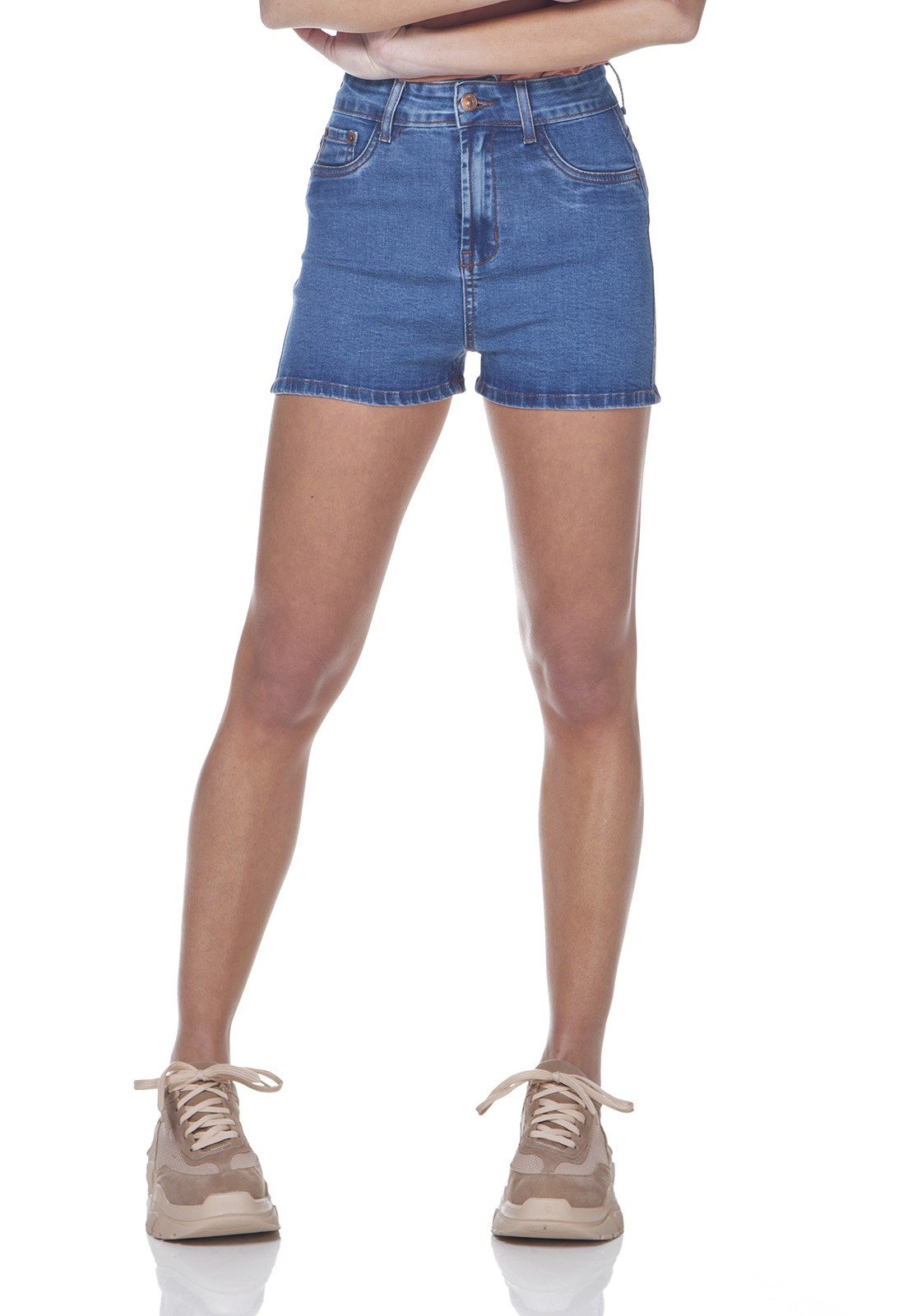 dz6314 shorts jeans pin up denim zero frente prox