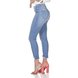 dz3172 calca jeans skinny cropped barra destroyed denim zero lado prox
