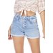 dz6349 shorts jeans feminino mom com botoes denim zero frente detalhe