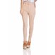 dz3257 calca jeans feminina skinny media cigarrete com cinto cappuccino denim zero frente prox