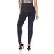 dz3287 calca jeans feminina skinny hot pants com botoes denim zero costas prox