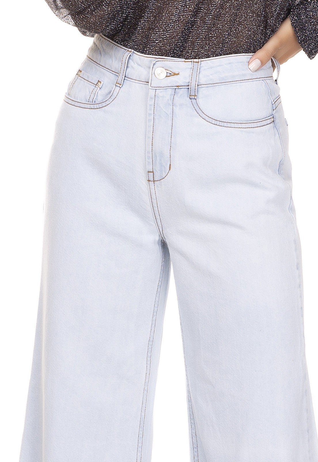 dz3361 calca jeans pantalona denim zero frente detalhe