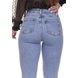dz3285 calca jeans feminina skinny media cigarrete com botoes denim zero costas detalhe