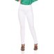 dz3304 calca jeans feminina skinny media black and white branco denim zero frente prox