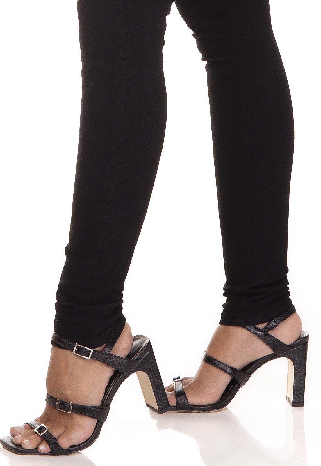 dz3304 calca jeans skinny media black and white preto denim zero lado detalhe