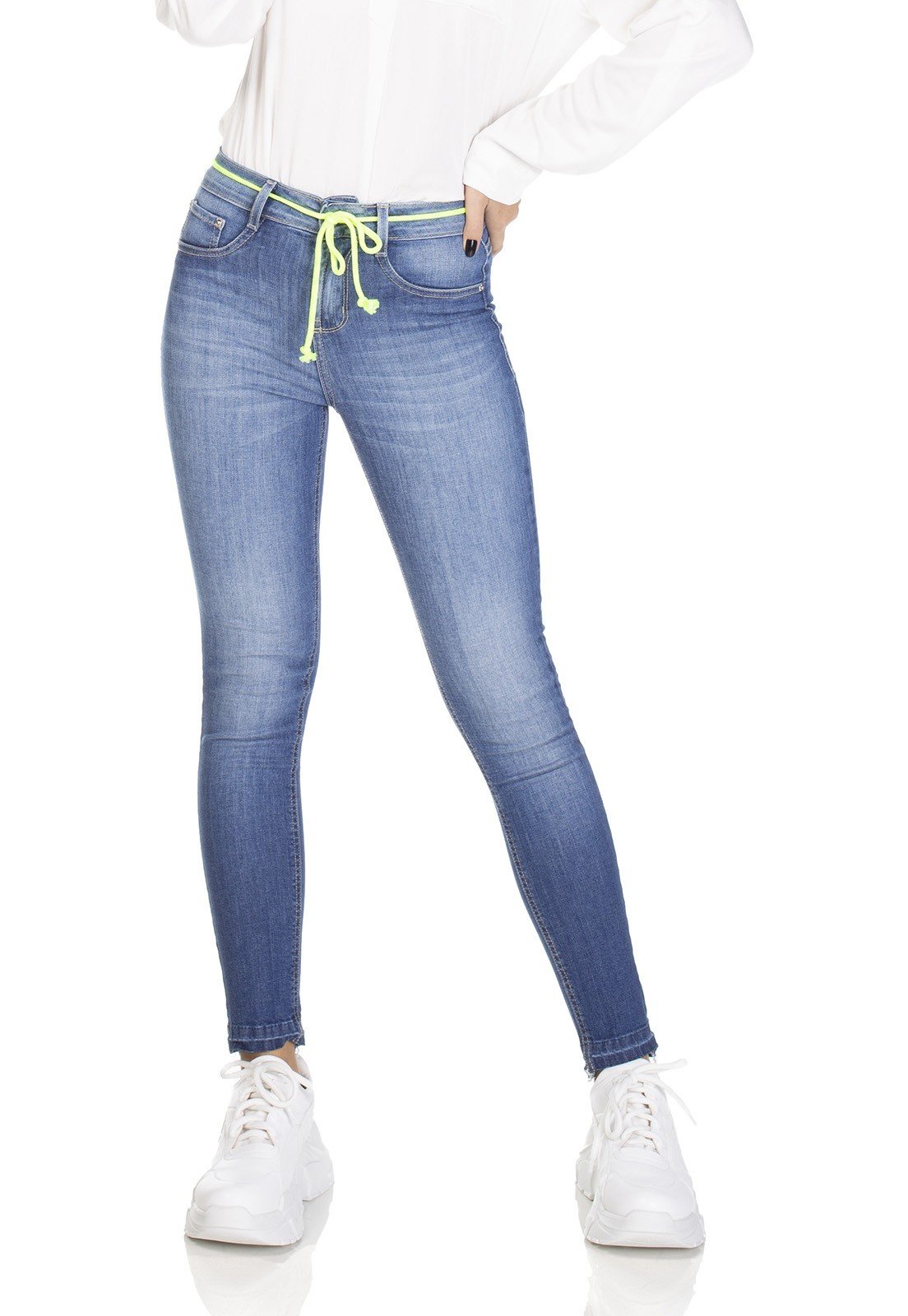 dz3101 calca jeans skinny media cigarrete denim zero frente prox