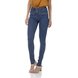 dz3344 calca jeans feminina skinny media fechamento com ziper denim zero frente prox