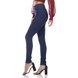 dz3347 calca jeans feminina skinny media tradicional denim zero lado prox
