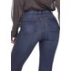 dz3292 calca jeans skinny media corte a fio denim zero costas detalhe